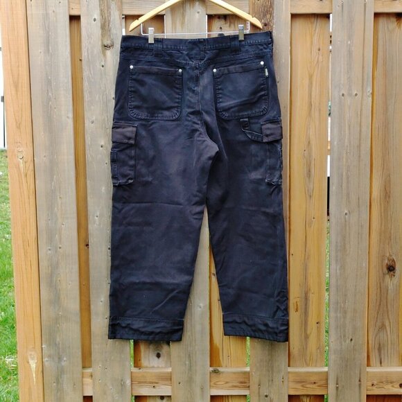 Holmes Workwear Canvas Cargo Pants Men's 40x30 - Picture 6 of 10